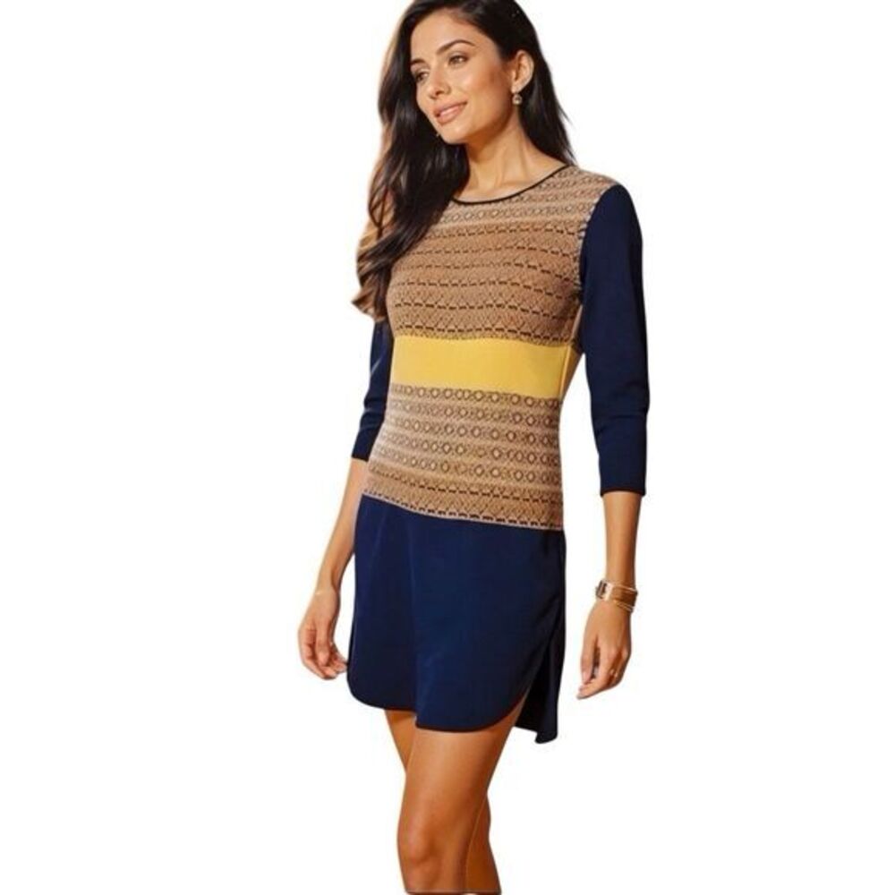 Sam & Lavi Dress Sz Small Anthropologie Tunic Preppy Dark Academia Retro Hipster